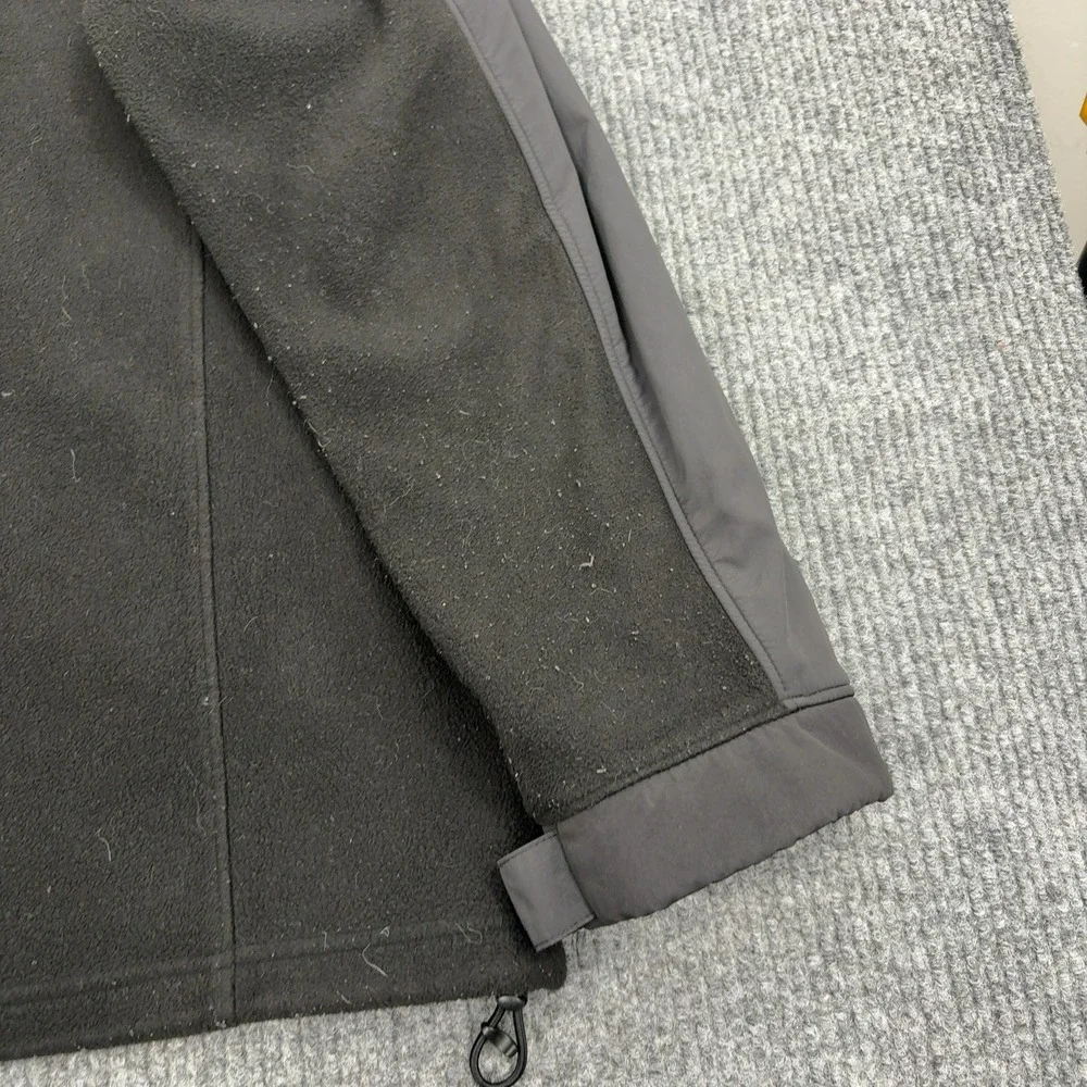 Polo Ralph Lauren Jacket Mens XL Black Polyester Nylon Full Zip Mock Neck Style‎